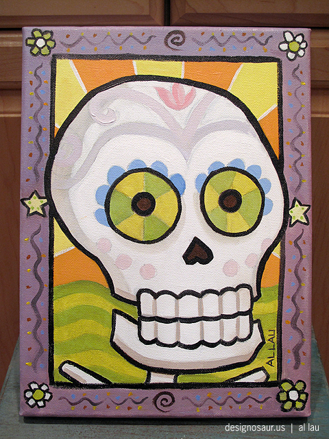 day of dead skull face paint. day of the dead: skull